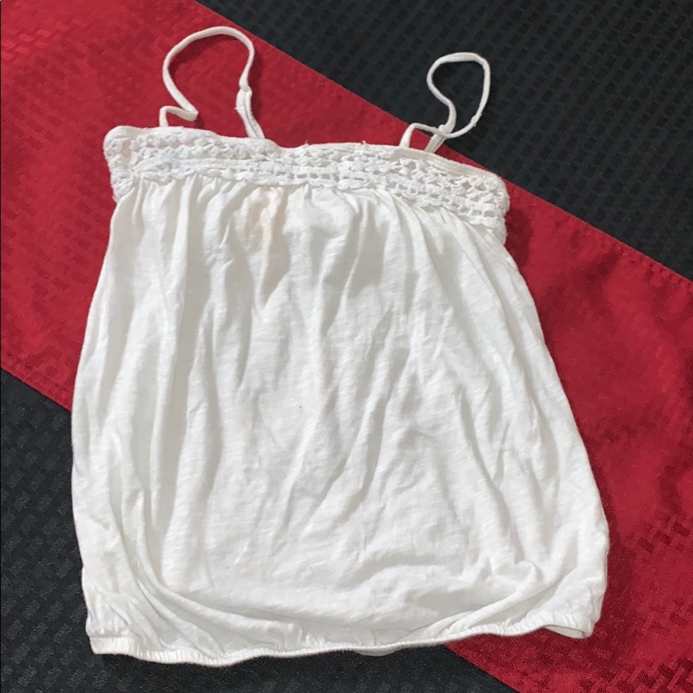 White tank-top